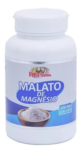 Malato De Magnésio 300 Cápsulas 500 Mg .(original