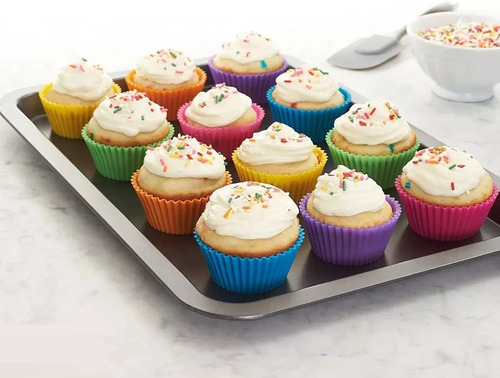 Molde Charola Para Cupcakes Capacillos Cocina Reposteria