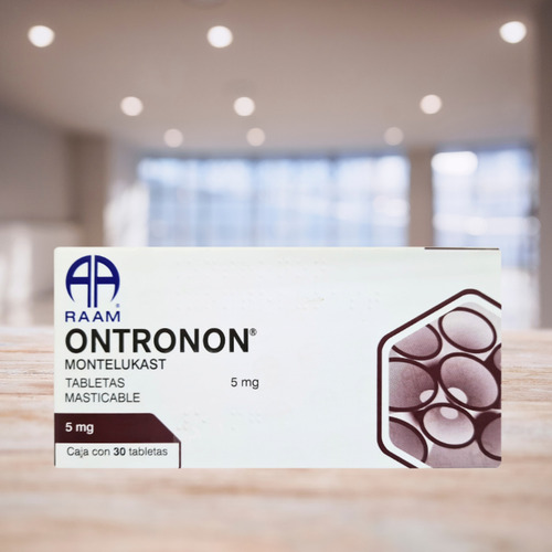 Ontronon Montelukast 5 Mg 30 Tabletas Masticables Raam