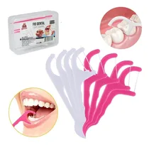 Comprar Bons Cheff Fio Dental Com Cabo Modelo Infantil fio dental com suporte 30 Unidade 1