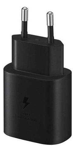 Cargador Samsung EP-TA800 GH44-03059F usb-c de pared carga super rápida negro