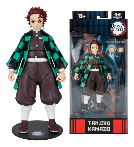 Demon Slayer No Kaiba Tanjiro Kamado Mcfarlane Original Sk