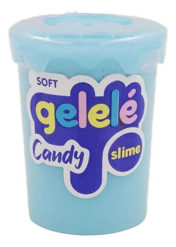 Gelelé Slime Candy Soft Gelelé 180g - Azul