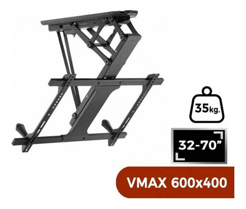 Soporte Tv A Techo Con Control Remoto De 32 A 70 Pulgadas