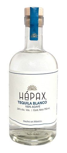 Tequila Artesanal Hápax Blanco 750 Ml