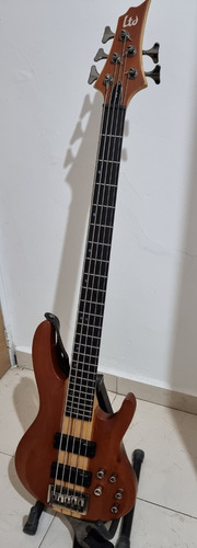 Bajo Eléctrico Ltd Esp Serie B-5e Mahogany