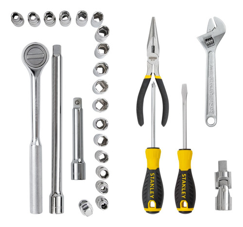 Set De Herramientas Mecánicas 1/2 X26 Stanley Stmt45514-la