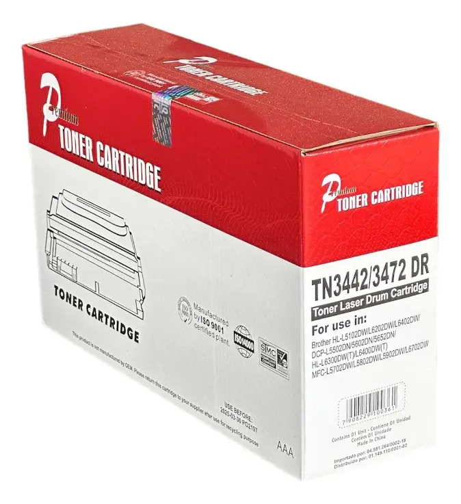 Cilindro Fotocondutor Premium Brother DCP-L5652 MFC-L6902 HL-L6402