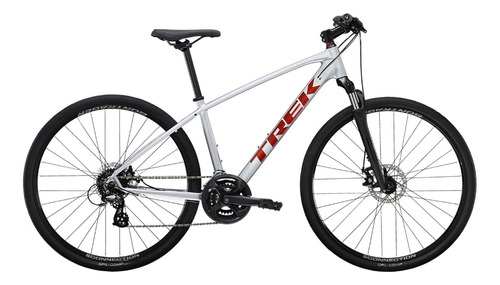 Bicicleta Urbana Trek Dual Sport 1 Plata 2022 S