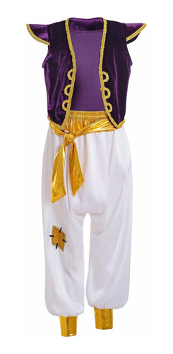 Mooler Arabian Prince Costume Street Rat Trajes Para Niños 