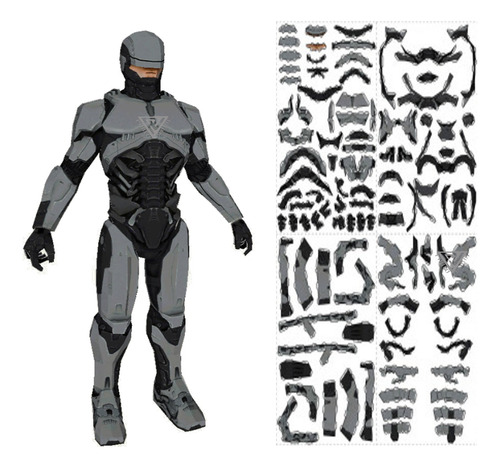 Robocop Figura 2014 Papercraft (envio X Mail)