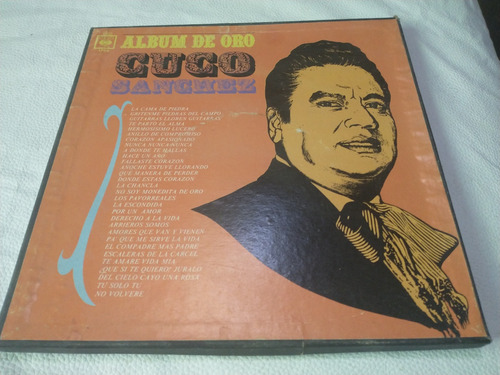 Cuco Sánchez  Álbum De Oro  3 Lps Discos Vinilos.