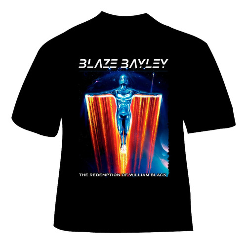 Polera Blaze Bayley - Ver 06 - The Redemption Of William Bla