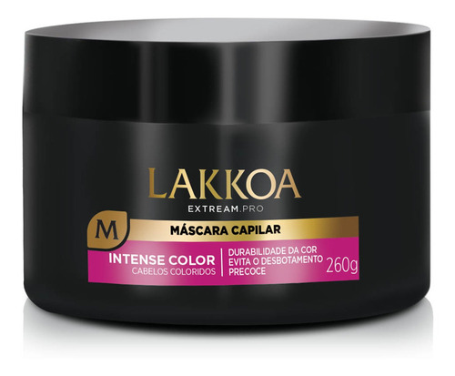 Mascara Capilar Intensificador Cor Intense Color Lakkoa 260g