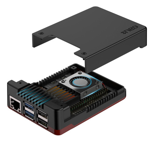 Carcasa Metálica Argon Neo 5 Para Raspberry Pi 5 Ventilador