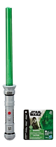 Sable De Luz Star Wars Disney Aprendiz Verde 3