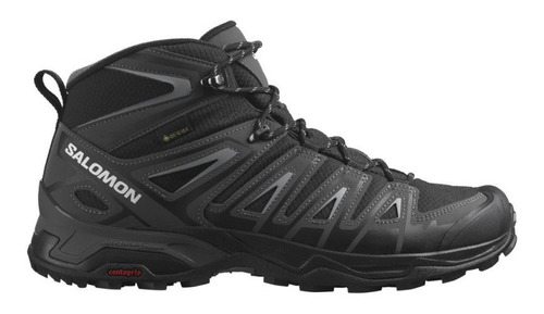 Botas Senderismo Salomon X Ultra Pioneer Mid Gtx Negro Hombr