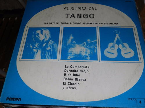 Vinilo 2903 - Al Ritmo Del Tango - Varios - Emi-odeon 