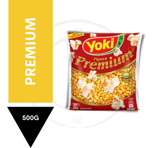 Pipoca Premium Yoki Pacote 500g