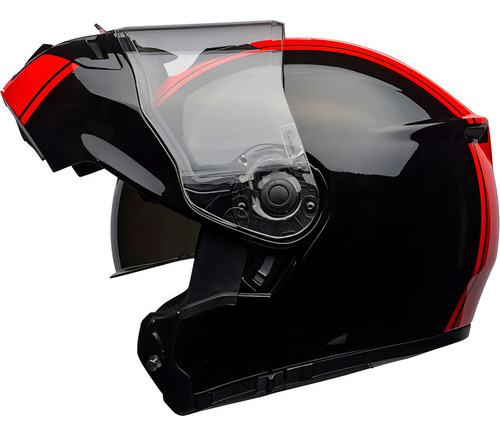 Casco modular con cinta Bell Helmets Bell Srt Modular Rojo talla 58
