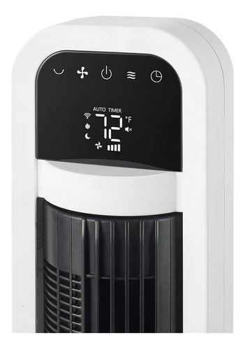 Ventilador De Torre Omnibreeze Ultra Silencio Control Y Wifi 26 Cm 60 Hz Blanco