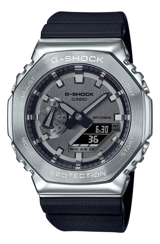 Reloj Casio Gm-2100-1ajf G-shock Para Hombre, Tapa Metálica,