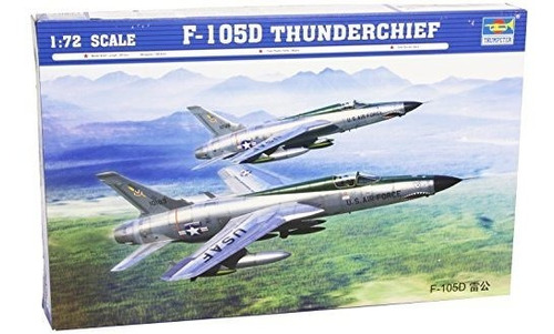 Trumpeter 1/72 F105d Thunderchief Aviones.