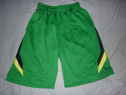 E Short Bermuda Nike Dri Fit Talle S Verde Basquet Art 30072