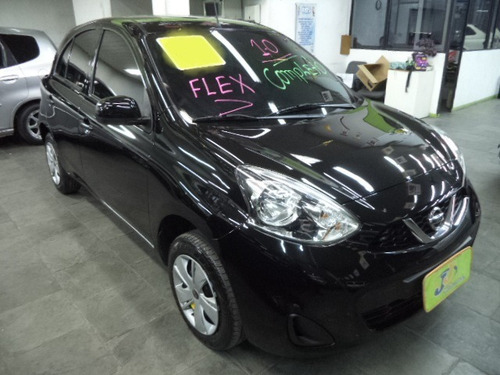Imagem 6 de 14 de Nissan March S 1.0 16v Flex Completo 2017 Preto