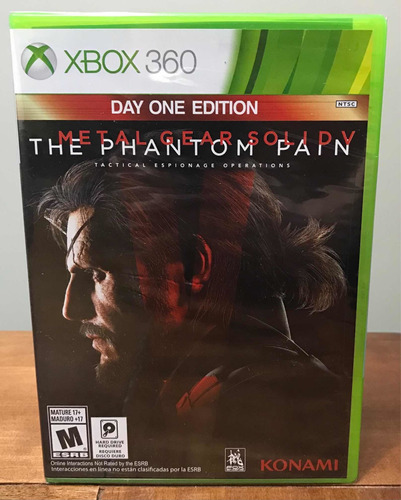 Metal Gear Solid. The Phantom Pain. Xbox 360 (nuevo/sellado)