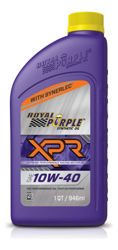 Royal Purple Xpr 10w-40 Aceite Sintético De Alto Rendimien.