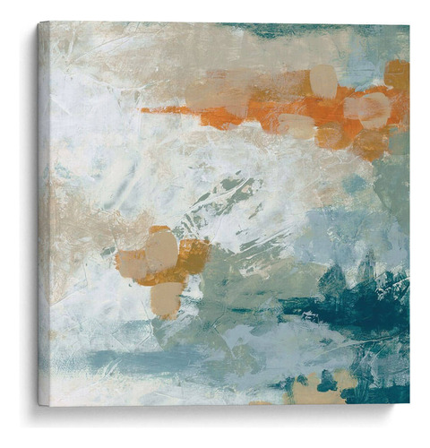 Canvas Lab Cuadro Efecto Del Lago Iv 20x20, June Erica Vess