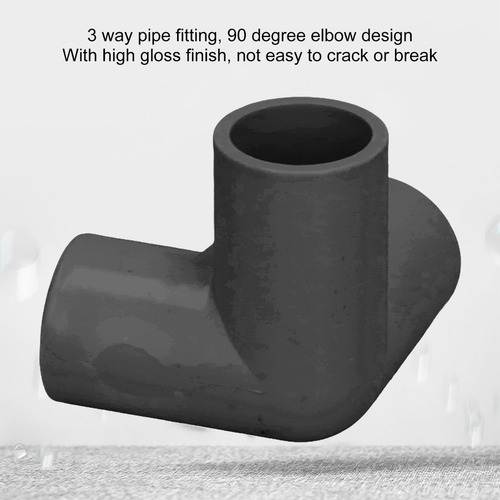 Accesorios De Pvc De 3 Vías 10pcs Codo De Montaje En T De Pl