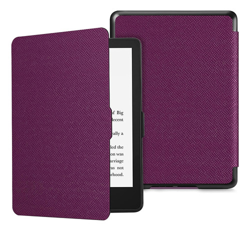 01 Funda Para Amazon Kindle Paperwhite 11va Gen / 6.8 PuLG. Color Purple