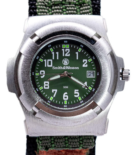Reloj Lawman Smith & Wesson Para Hombre, 3 Atm, Manecillas B