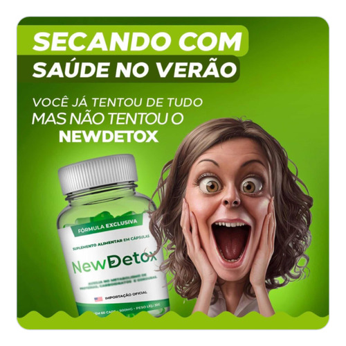 Cápsula New Detox (emagrecimento)