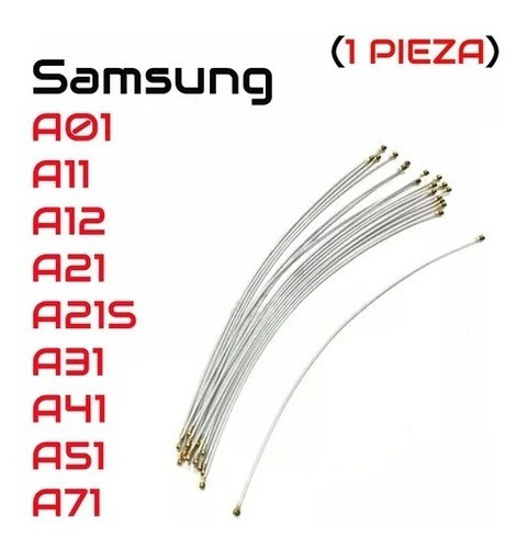 Cable Coaxial Antena Señal Samsung A12 Nuevo