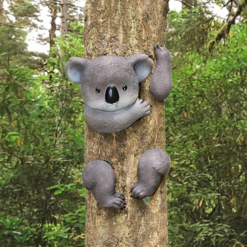 Ornamento De Escuadrón De Árboles De Animales Coala