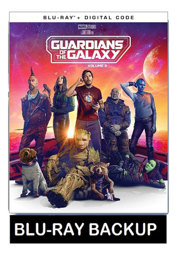 Guardianes De La Galaxia Vol. 3 (2023) - Blu-ray Backup
