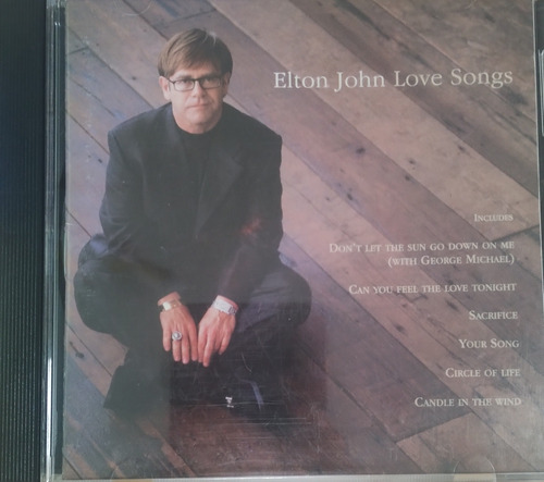 Elton John Love Songs Cd Usado Nacional Buen Estado Palermo 
