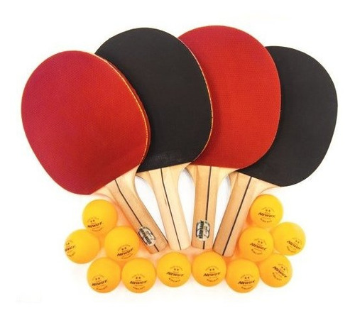 Newgy Ping-pong Paddles (set De 4)