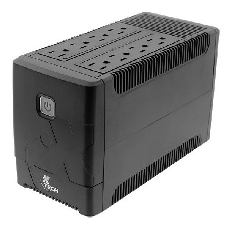 Ups Xtech Xtp-511 500va/250w Regulador Automatico 8 Salidas