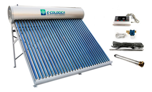 Termotanque Solar 300 Lt+controlador Electronico+resistencia