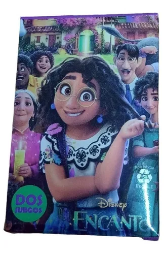 Cartas Infantiles Encanto X20 Mazos Naipes P/ Souvenir