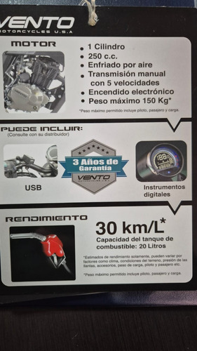Moto Vento Rocketman Racing 2022, 250cc