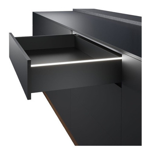 Gaveta Iluminada Con Freno Avantech You H-101*50cm Hettich