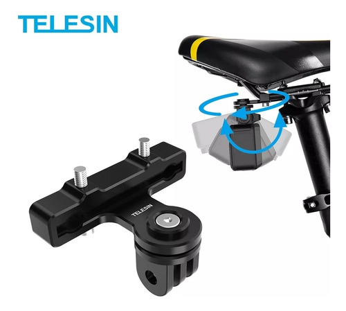 Soporte De Aluminio Para Gopro En Asiento De Bicicleta