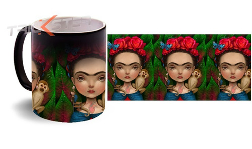 Frida Taza Magica Personalizada Tenela Hoy!