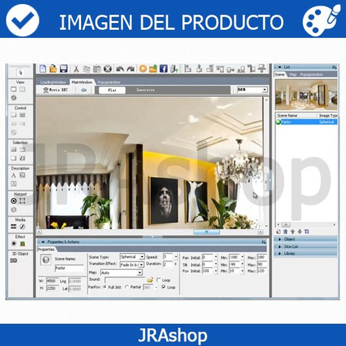 Crea Tour Virtuales 2d/3d - Easy .pano Tourw .eaver 7.98