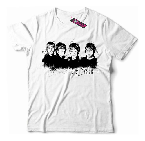 Remera Oasis Toda La Banda Rp287 Dtg Premium